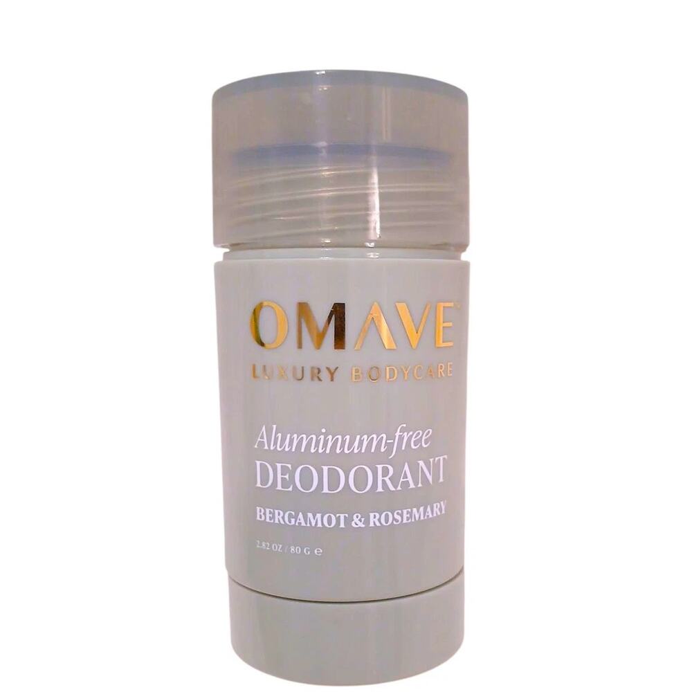 Rare Omavé Luxury Aluminum-Free‎ Deodorant in Bergamot & Rosemary scent 2.8 oz